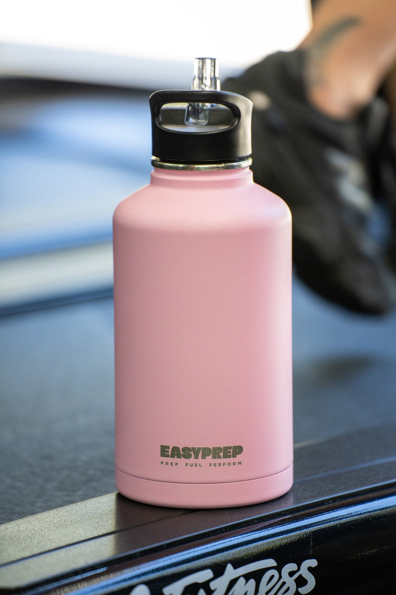 Pink Easy Prep 2L bottle at training